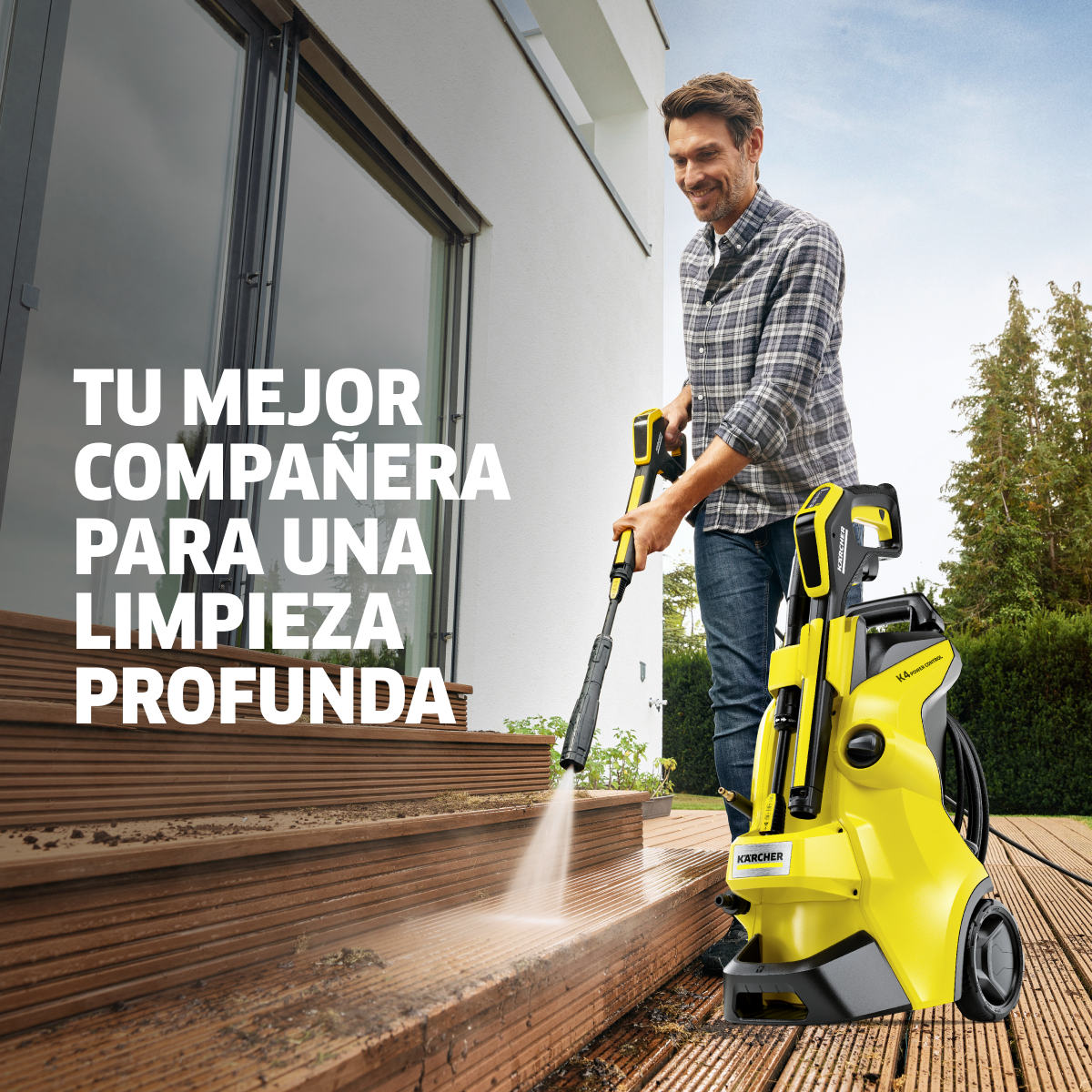 HIDROLAVADORA K4 POWER CONTROL 1800W 130BAR KARCHER - 4
