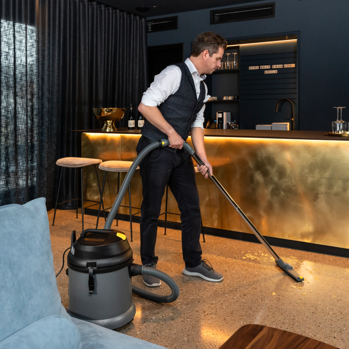 ASPIRADORA EN SECO Y HUMEDO NT27/1 1380W 27L KARCHER - 5