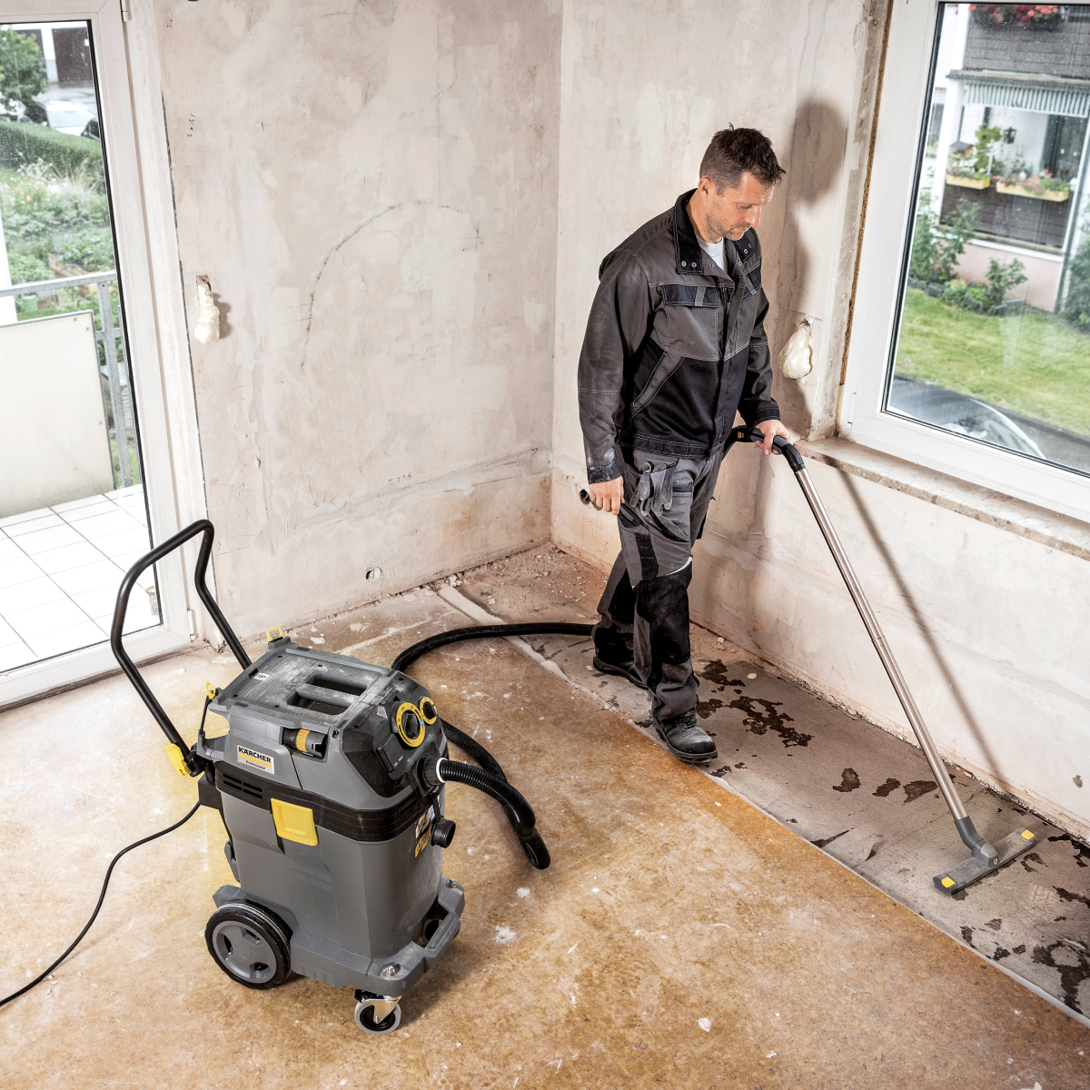 ASPIRADORA EN SECO Y HUMEDO NT50/1 TACT 1380W 50L KARCHER - 3