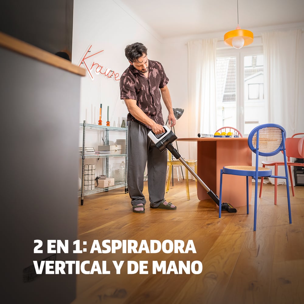 ASPIRADORA VERTICAL 2 EN 1 VCS3 NANO A BATERÍA KARCHER - 3