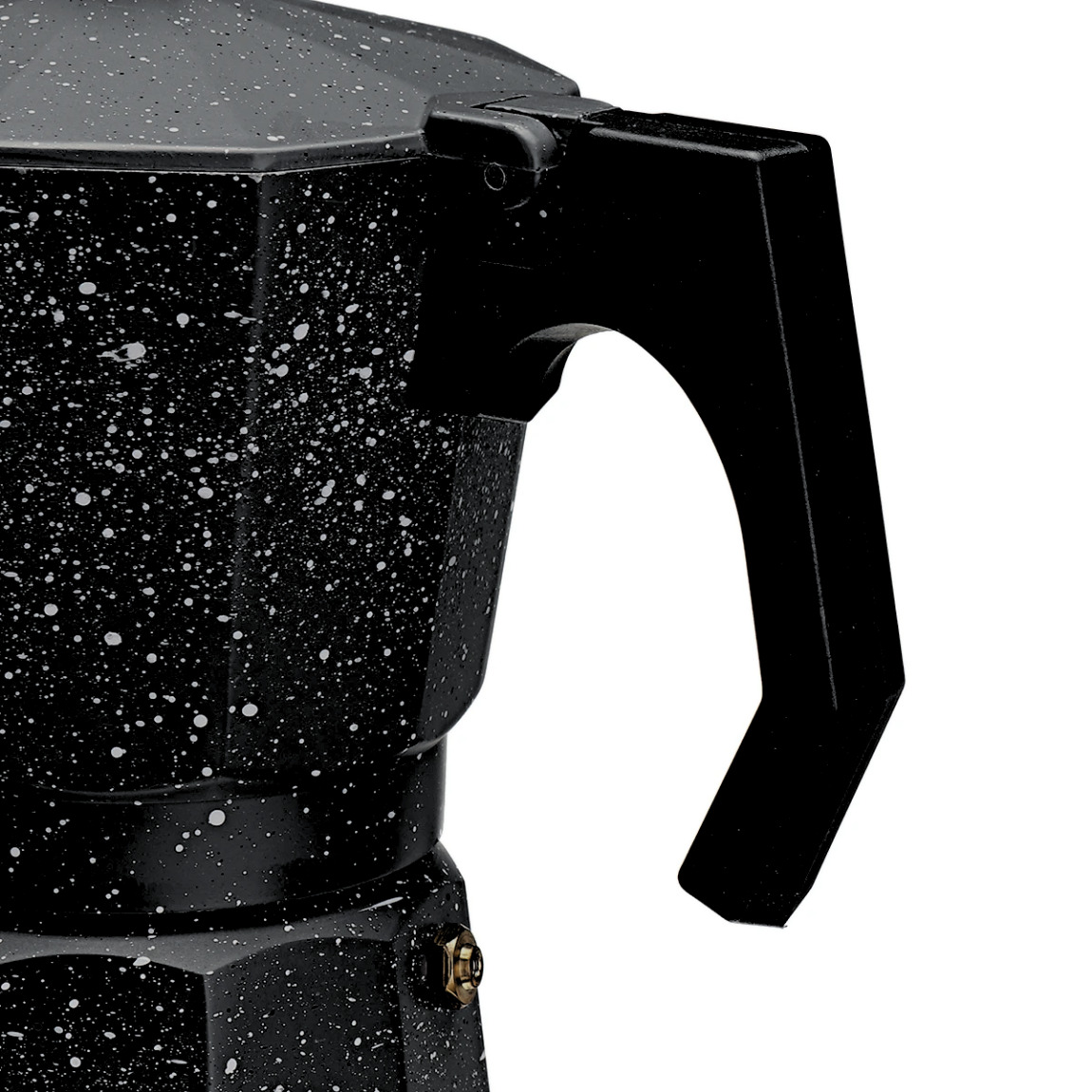 CAFETERA MOKA ITALIANA ESPRESSO DE 3 TAZAS - 150ML COLOR NEGRO - 5
