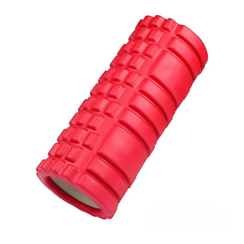 RODILLO DE YOGA FOAM ROLLER DE ESPUMA 33 X 14CM ROJO - 1