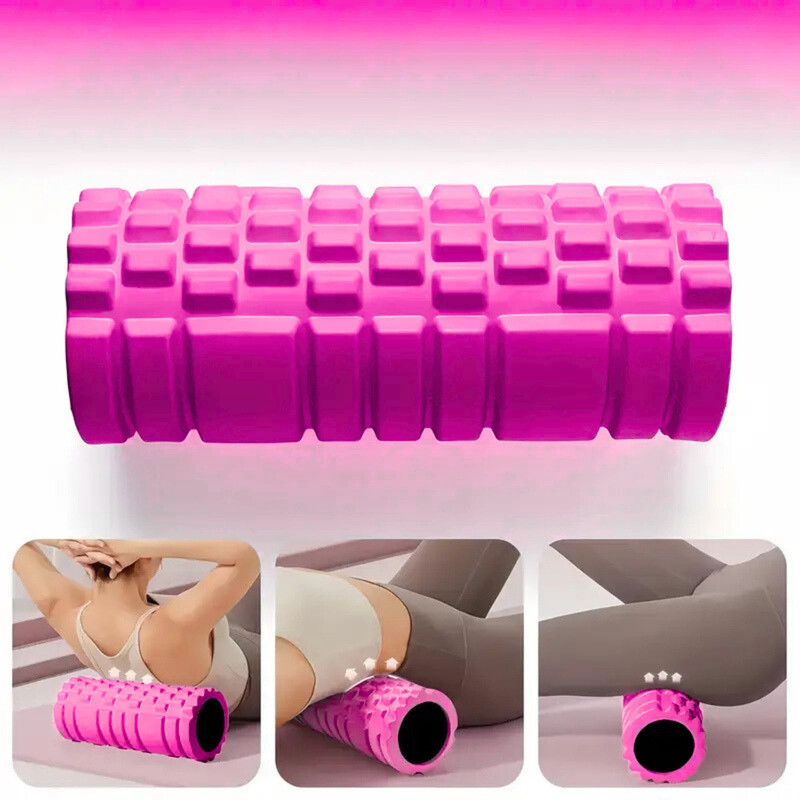 RODILLO DE YOGA FOAM ROLLER DE ESPUMA 33 X 14CM COLOR ALEATORIO - 3