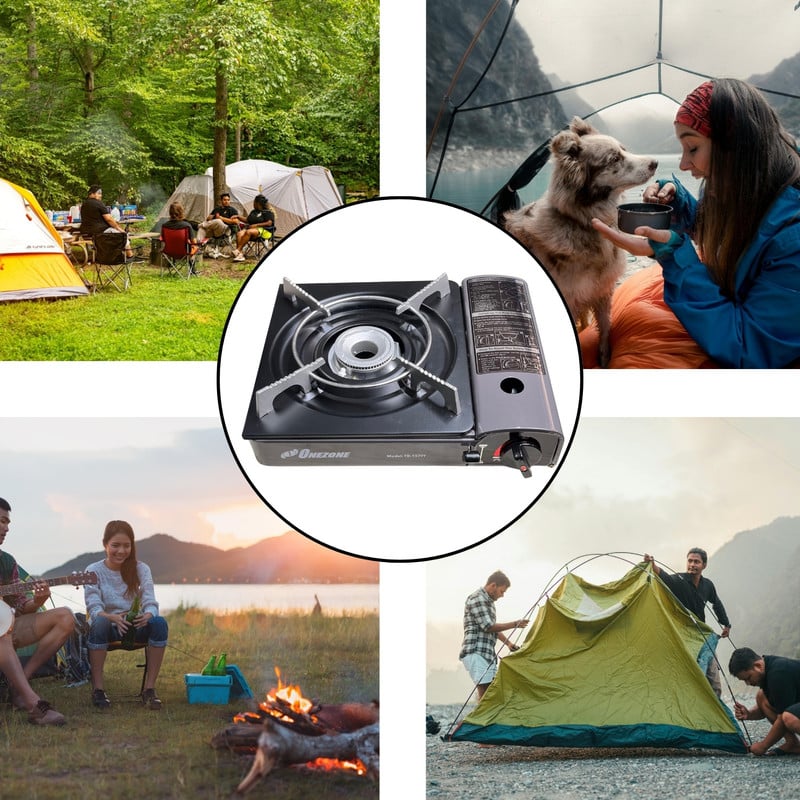 COCINA PORTÁTIL ONEZONE IDEAL PARA CAMPING – COMPACTA Y SEGURA - 4