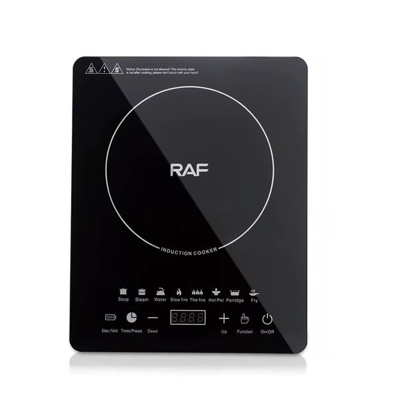 COCINA DE INDUCCIÓN RAF-8104 2200W DIGITAL CON TEMPORIZADOR - 1