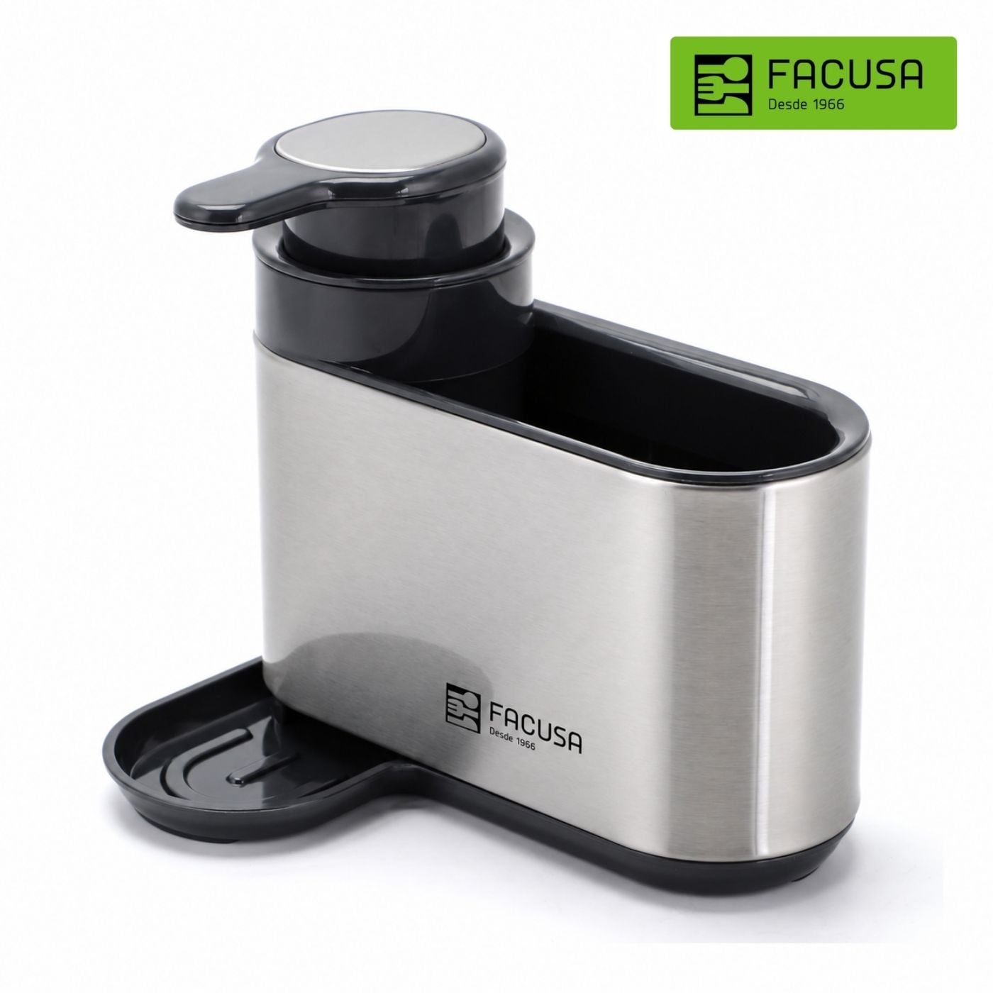 DISPENSADOR DE JABÓN FACUSA - ORGANIZADOR PARA LAVADERO - 1