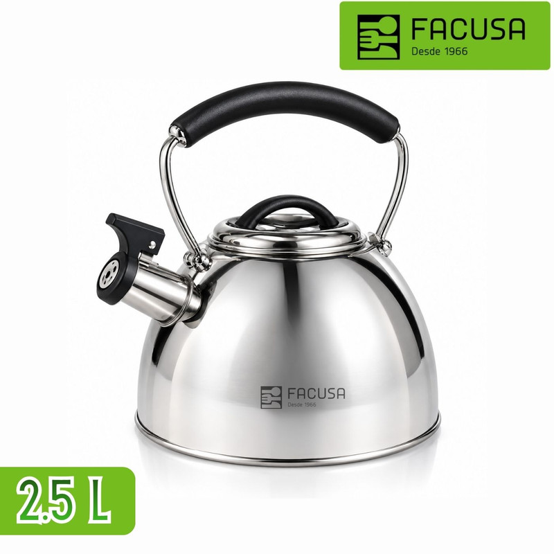 TETERA DE ACERO INOXIDABLE FACUSA ESSENTIAL 2.5L - 1
