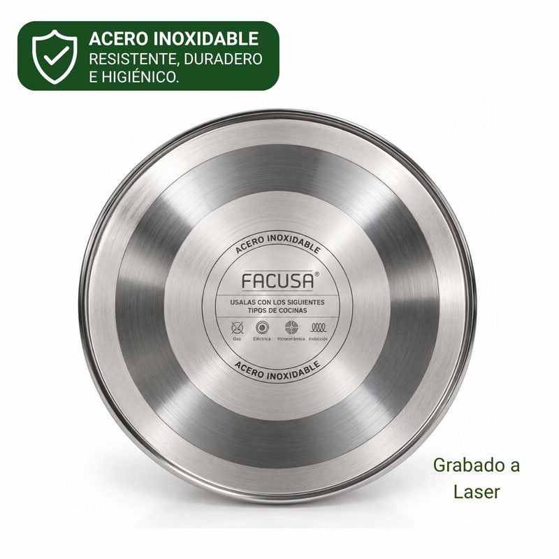 TETERA DE ACERO INOXIDABLE FACUSA ESSENTIAL 2.5L - 2