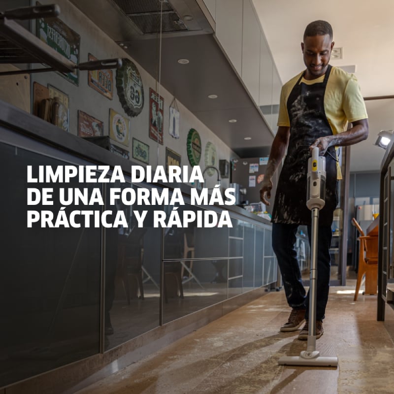 ASPIRADORA VERTICAL 2 EN 1 VCL2 1000W 0.5L KARCHER - 4