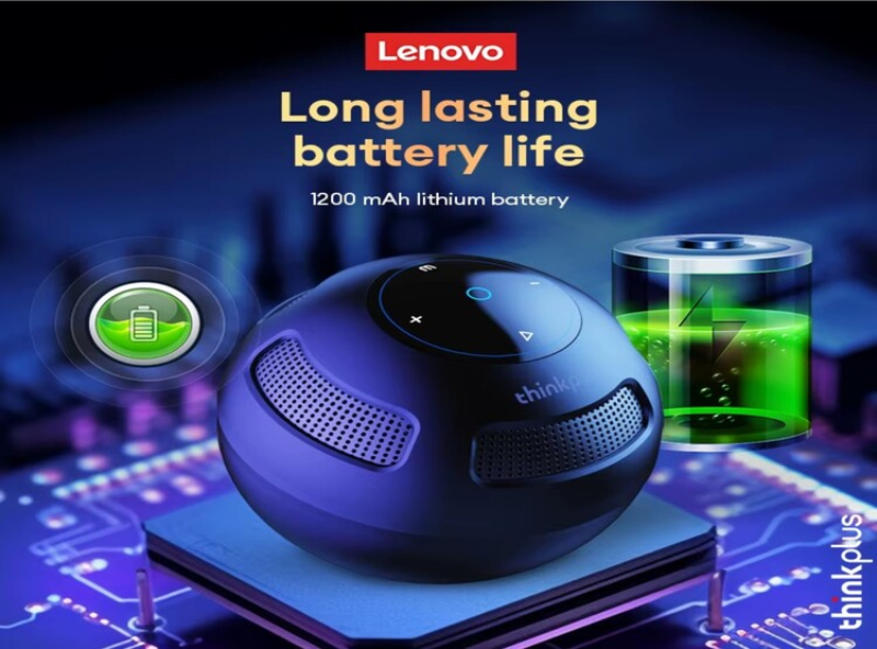 PARLANTE LENOVO TS5 BLUETOOTH 5.3 INALÁMBRICO NEGRO - 2