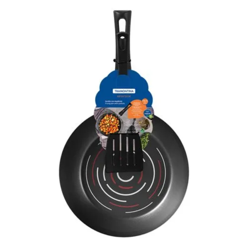 SARTÉN DE ALUMINIO ANTIADHERENTE NEOCOOK CON ESPÁTULA 28 CM - 2