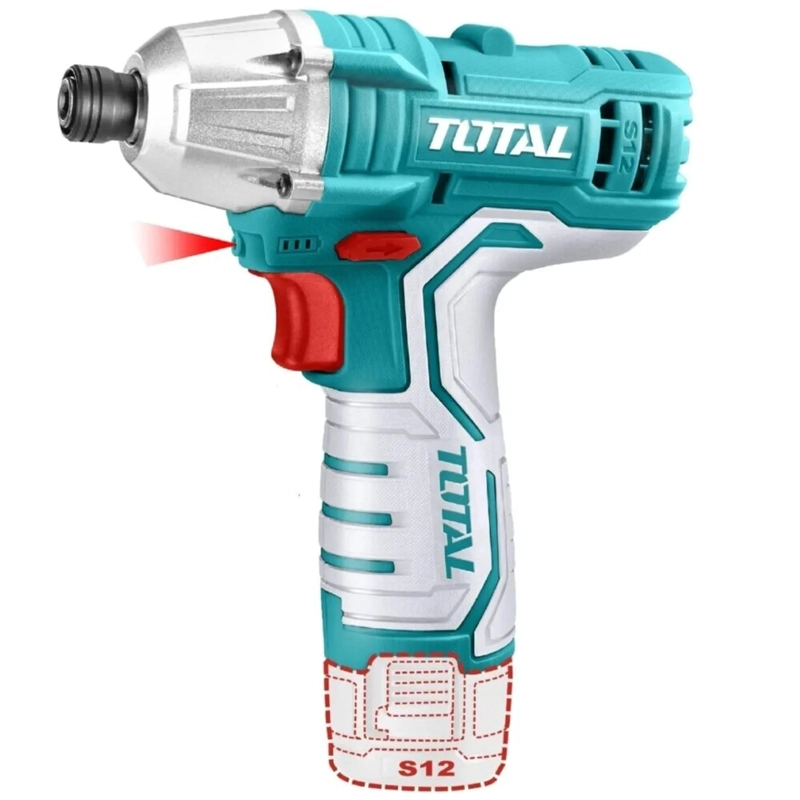 DESTORNILLADOR DE IMPACTO 100NM 12V TOTAL TIRLI12015 - 2