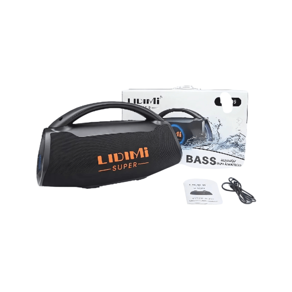 PARLANTE PORTÁTIL BLUETOOTH 150W LIDIMI D-S689 – USB/SD/AUX Y BATERÍA DE LARGA DURACIÓN - 4
