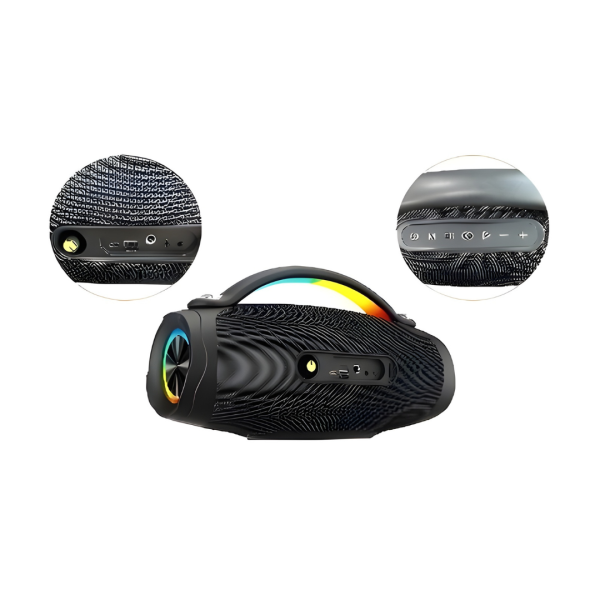 PARLANTE INALÁMBRICO LIDIMI LD-S658 120W – AUDIO POTENTE Y CONECTIVIDAD BT - 3