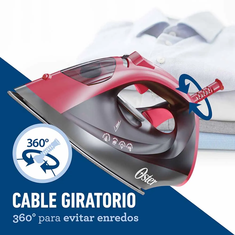PLANCHA DE ROPA OSTER MODELO GCSTBS6051 053 | VAPOR CONTINUO Y DISEÑO LIVIANO - 4