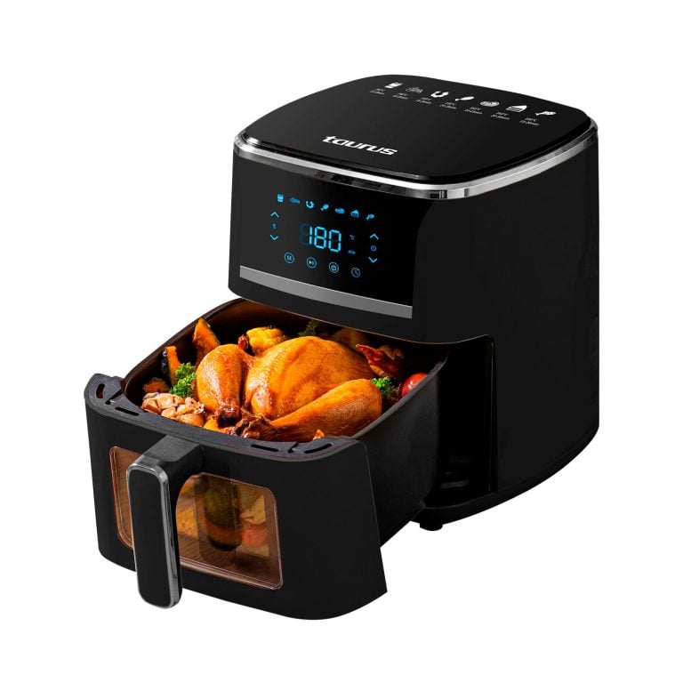 FREIDORA DE AIRE DIGITAL TAURUS SILVER FRYER 5L – IDEAL PARA TODA LA FAMILIA - 5