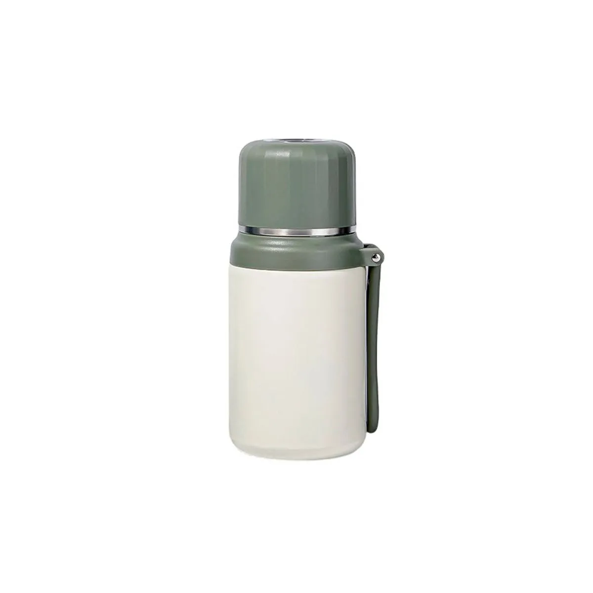 TERMO PORTÁTIL FASHION VERDE 450 ML ACERO INOXIDABLE - 1
