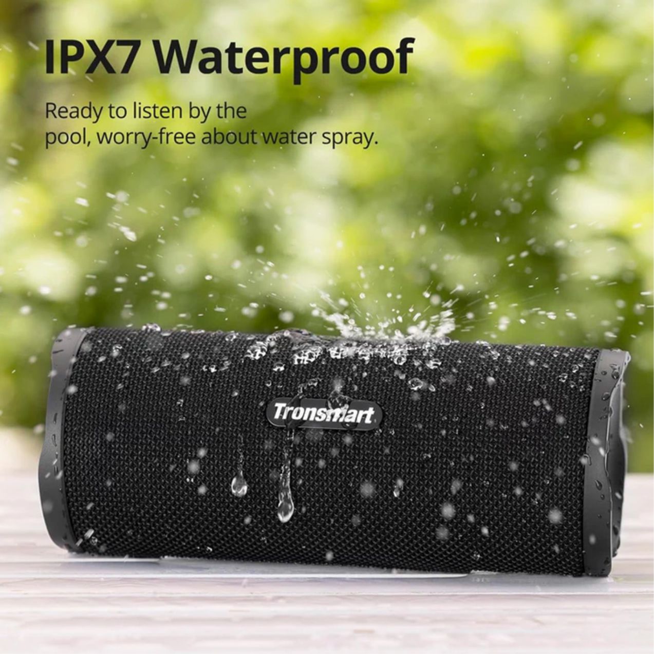PARLANTE TRONSMART MIRTUNE C3 NEGRO 24W SONIDO POTENTE 12 HORAS - 4