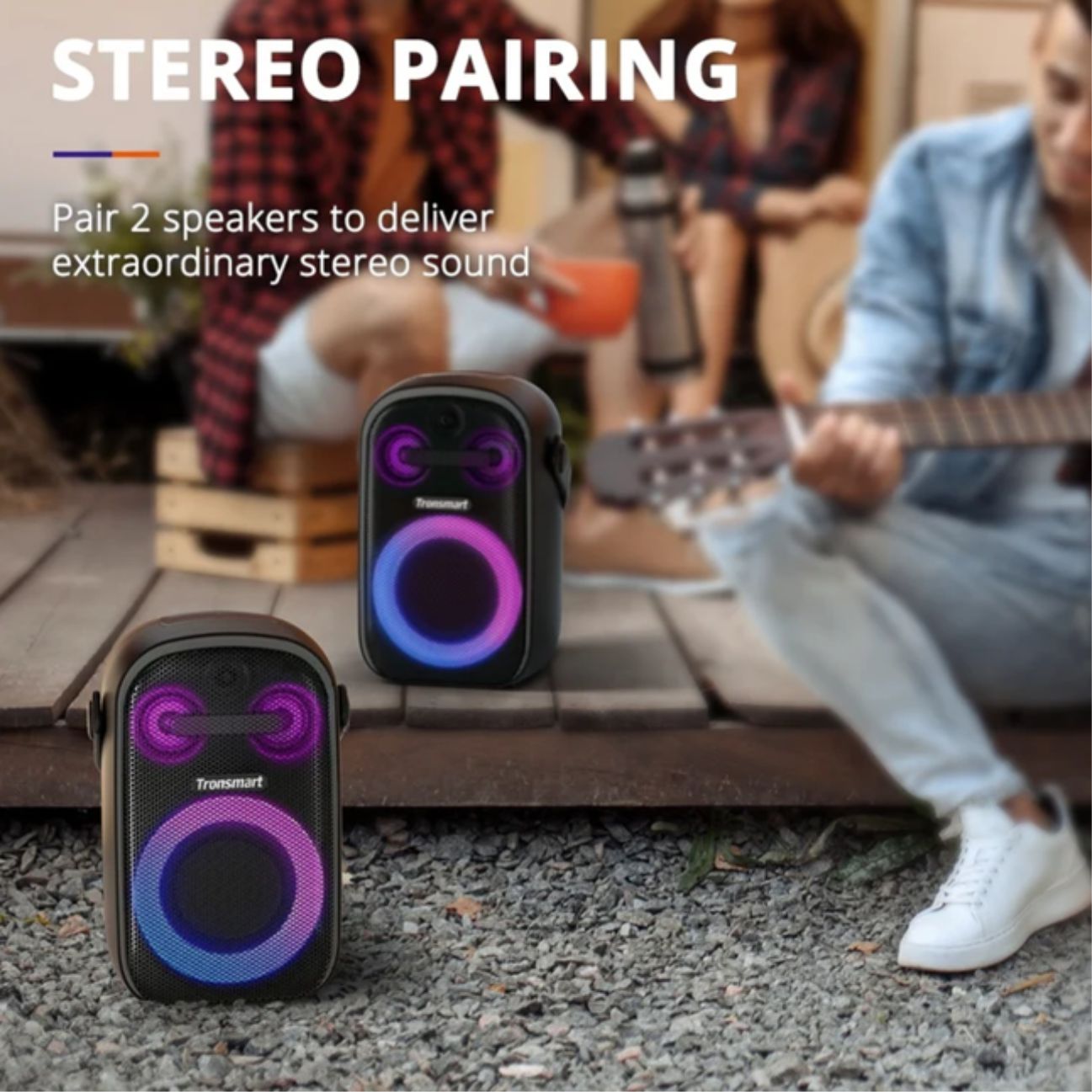 PARLANTE TRONSMART HALO 100 60W BLUETOOTH ALTO RENDIMIENTO - 6