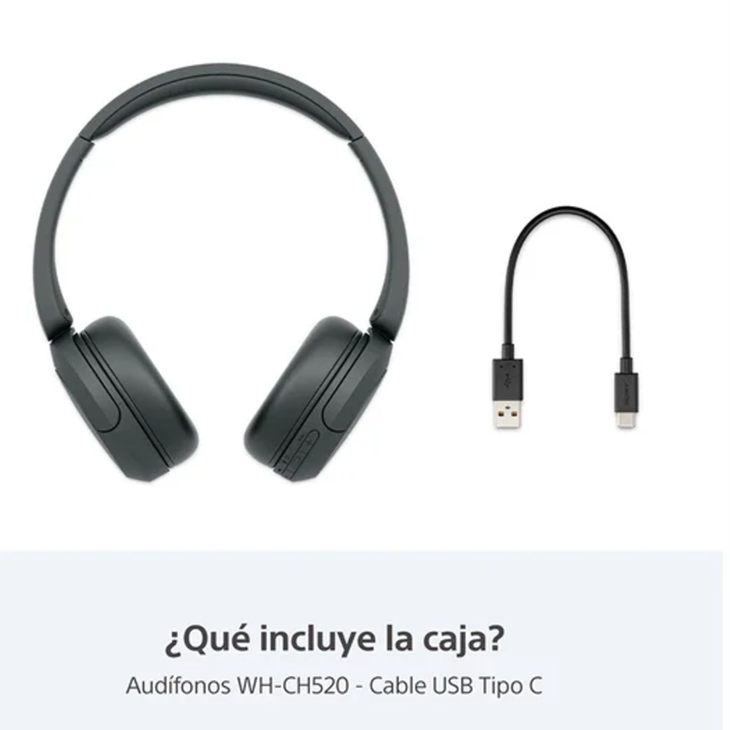 AUDÍFONOS INALÁMBRICOS SONY WH-CH520 NEGRO ALTA AUTONOMÍA - 5