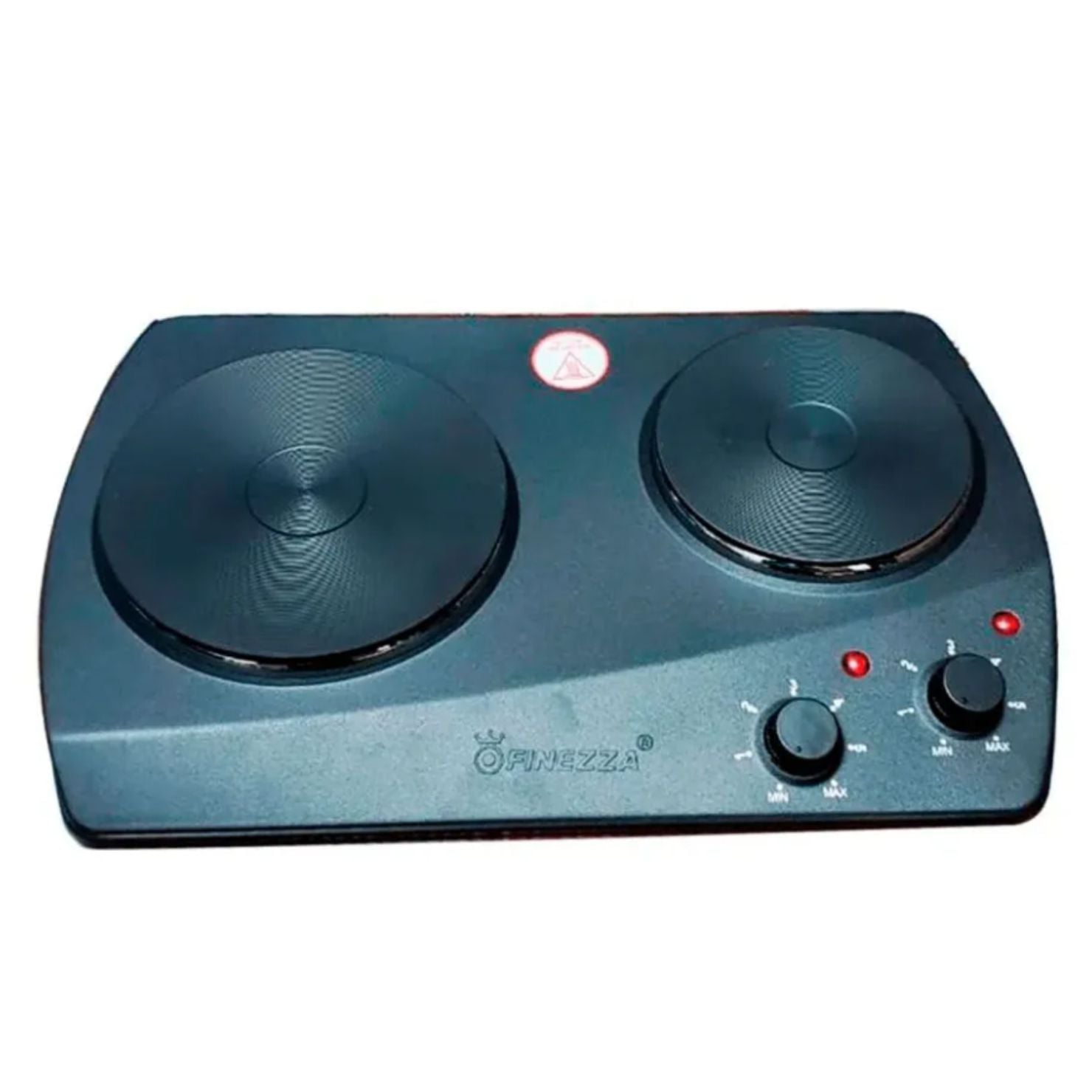 COCINA ELECTRICA FINEZZA FZ203D3N COMPACTA DOS HORNILLAS - 2
