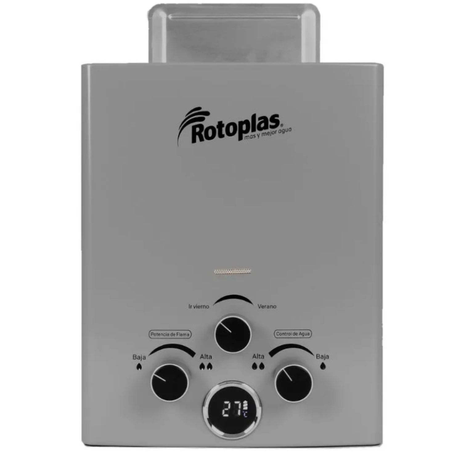 TERMA GAS ROTOPLAS MULTIFLOW 7 LITROS GN USO DOMESTICO - 1