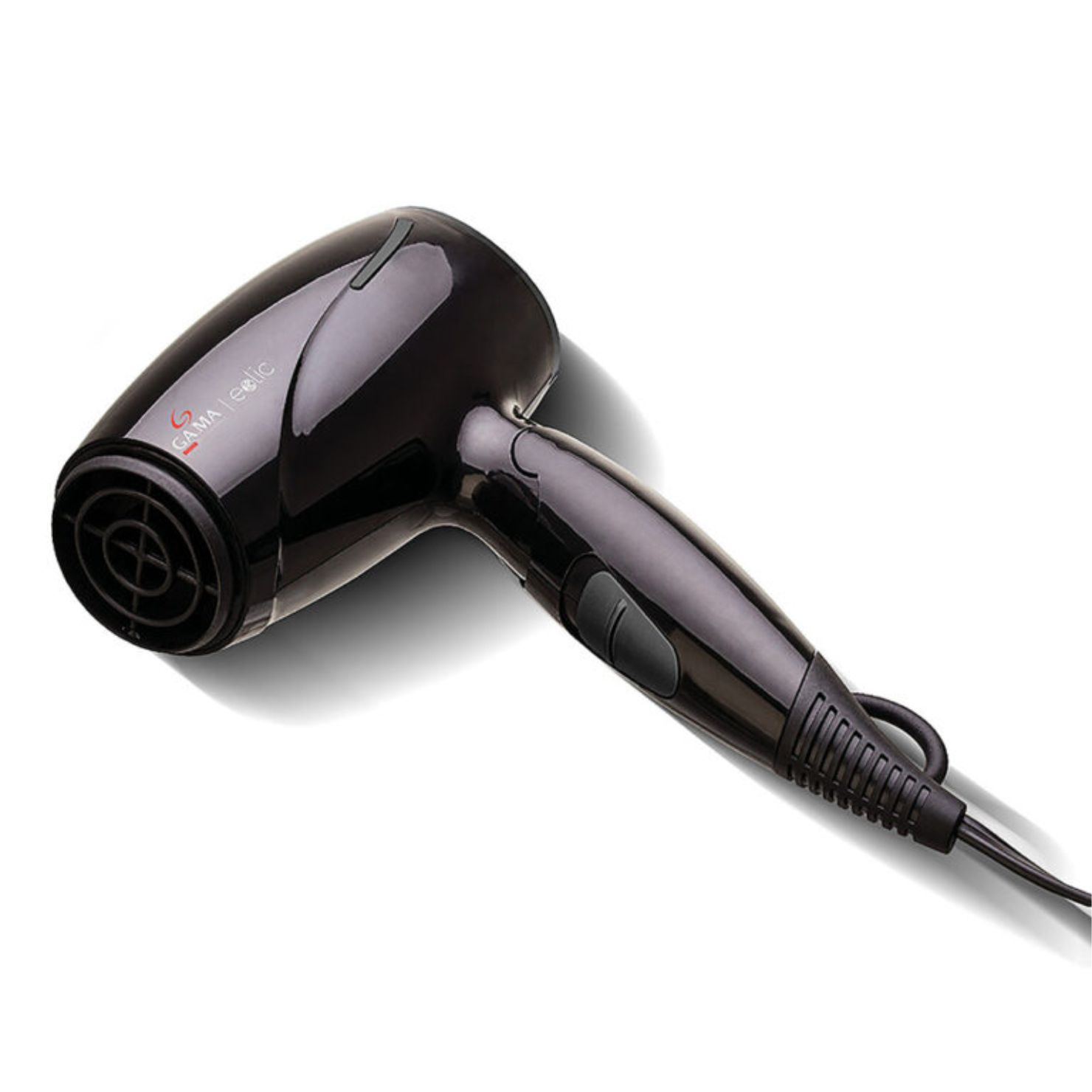 SECADORA DE CABELLO GAMA EOLIC MINI 1600 WATTS NEGRO - 1