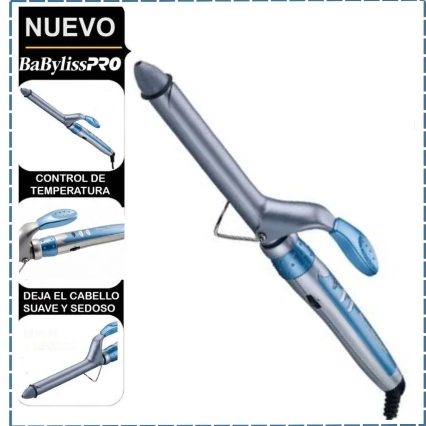 TENAZA RIZADORA BABYLISS PRO NANO TITANIUM 19 MM BABNT75SPE - 2