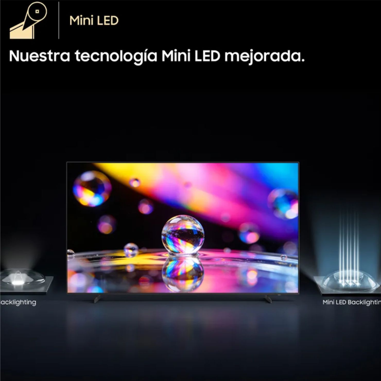 TELEVISOR SAMSUNG UN65M70HAGXPE 65 PULGADAS MINI LED 4K UHD - 3