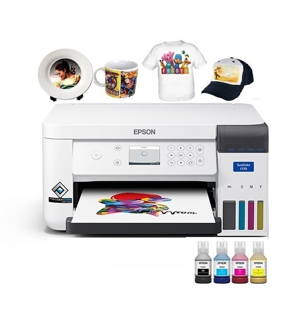 IMPRESORA DE SUBLIMACION EPSON SURECOLOR F170, INTERFAZ USB 2.0, INALAMBRICA (802.11B/G/N) - 3