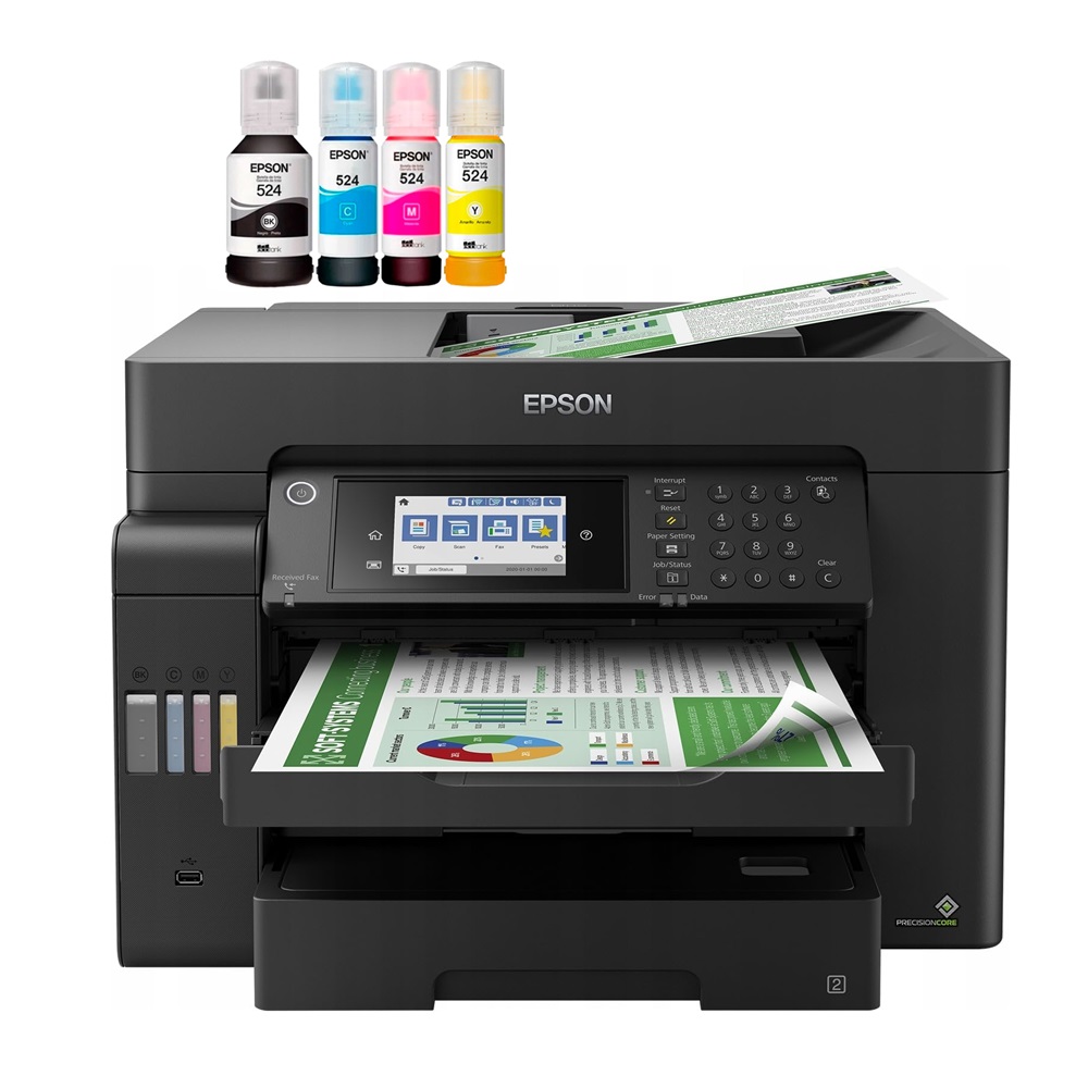 IMPRESORA MULTIFUNCIONAL EPSON L15150 FORMATO A3 IMPRIME COPIA ESCANEA WI-FI USB ETHERNET - 5