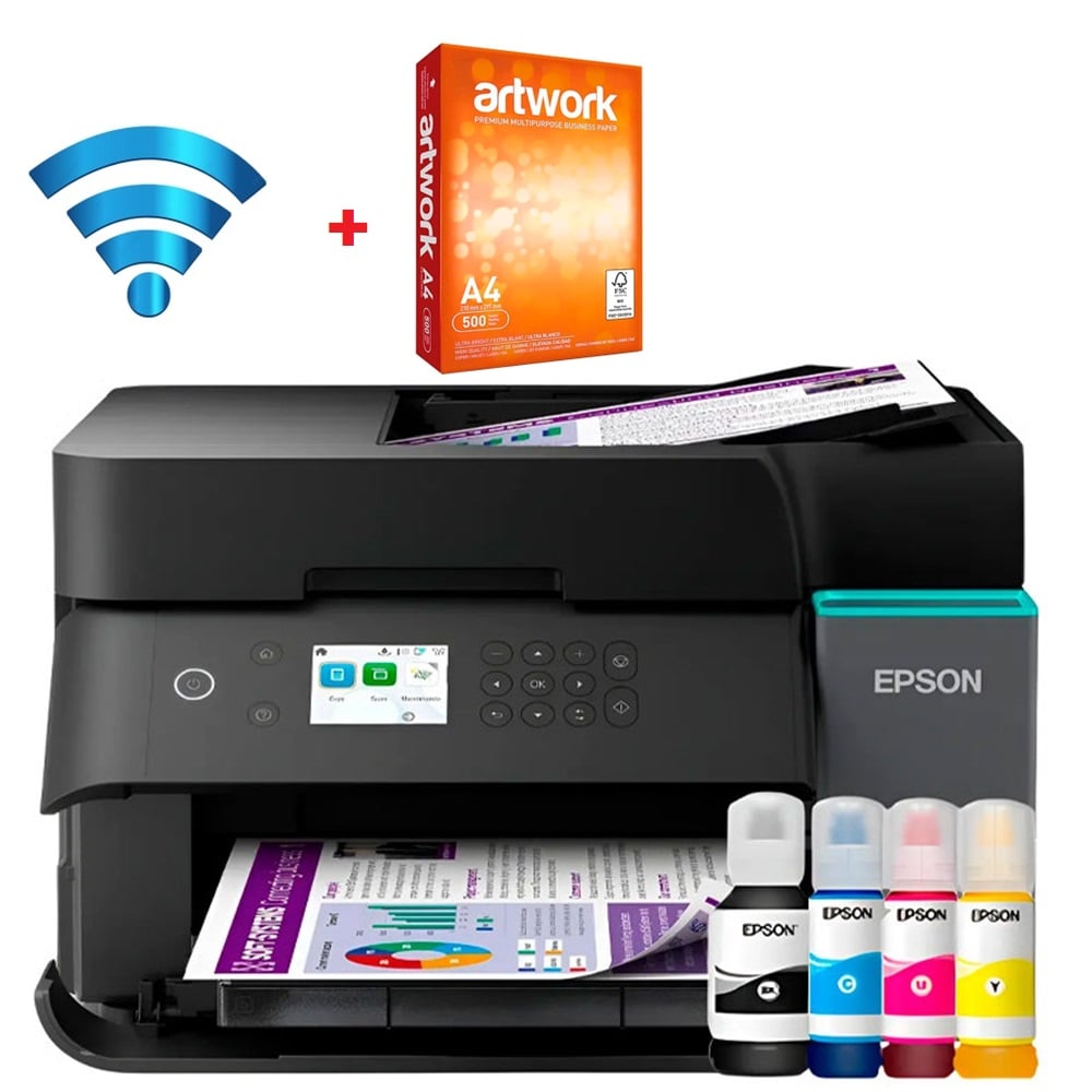 IMPRESORA EPSON L6370 MULTIFUNCIONAL WIFI ADF DUPLEX Y ETHERNET - 1