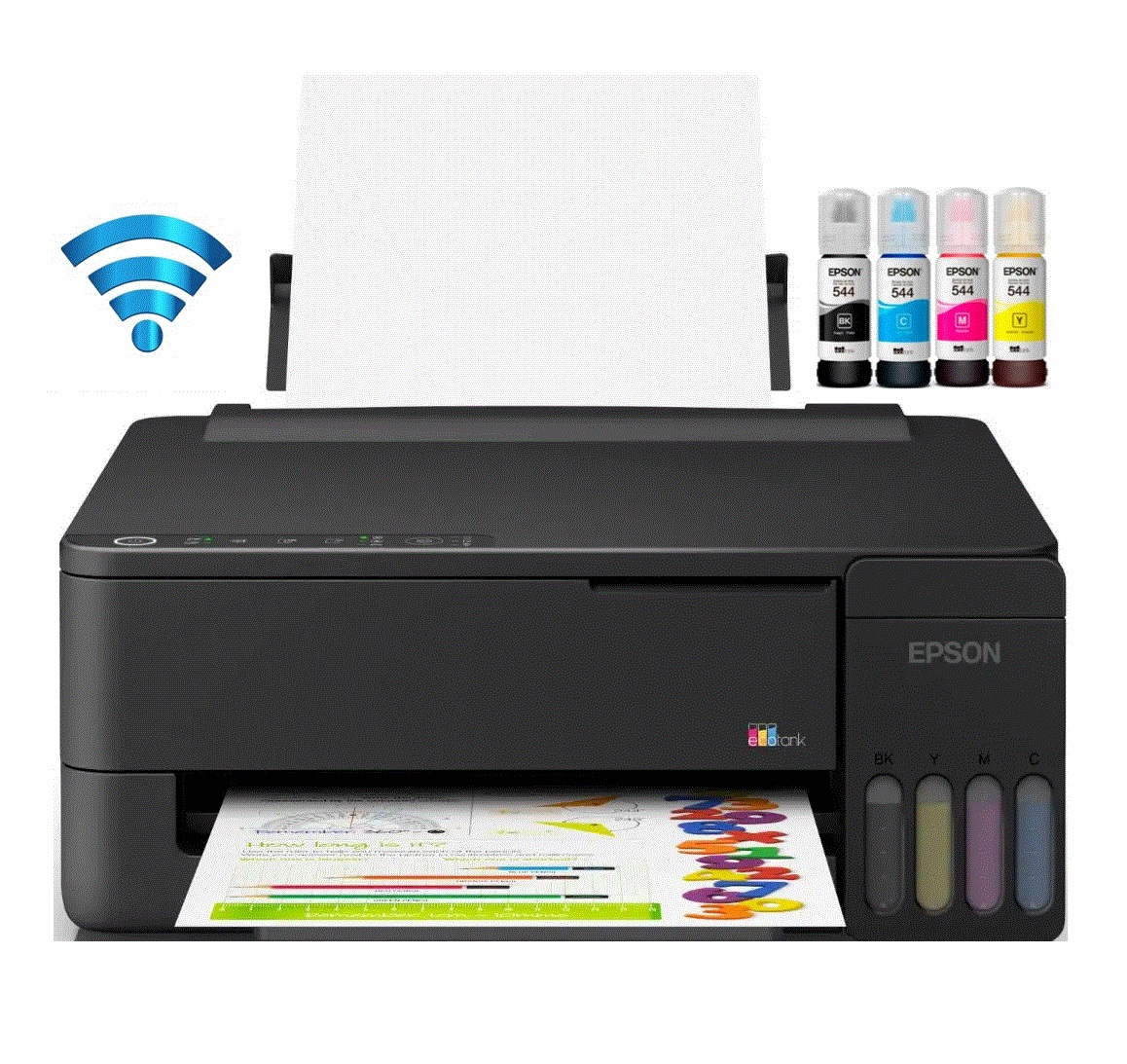 IMPRESORA EPSON ECOTANK L1350 SOLO IMPRIME, USB 2.0 INALAMBRICA - 3