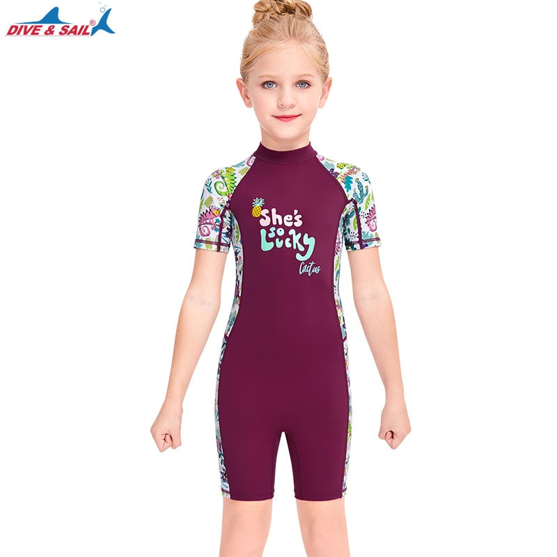 TRAJE NATACION NIÑOS  CORTE SHORT PISCINA DIVE Y SAIL - 1