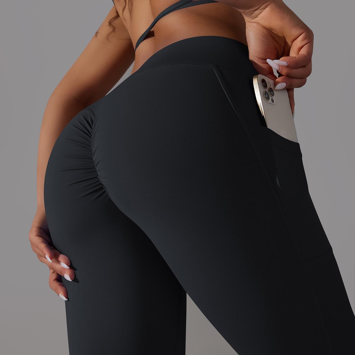 LEGGING MUJER LE029 DEPORTIVOS CON BOLSILLO ENTRENAMIENTO FIT - 2