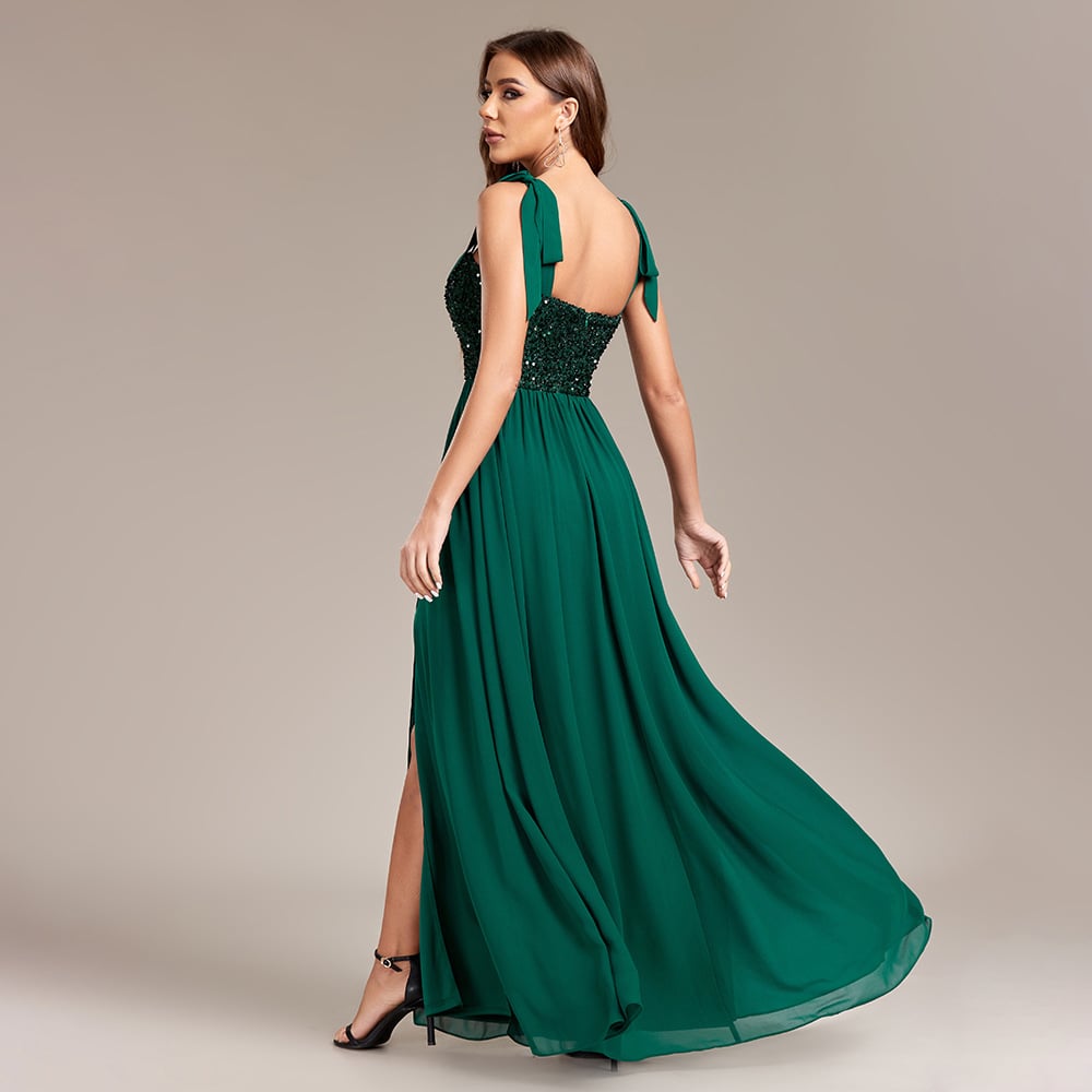 VESTIDO DE MUJER MODELO ELEGANTE - 4