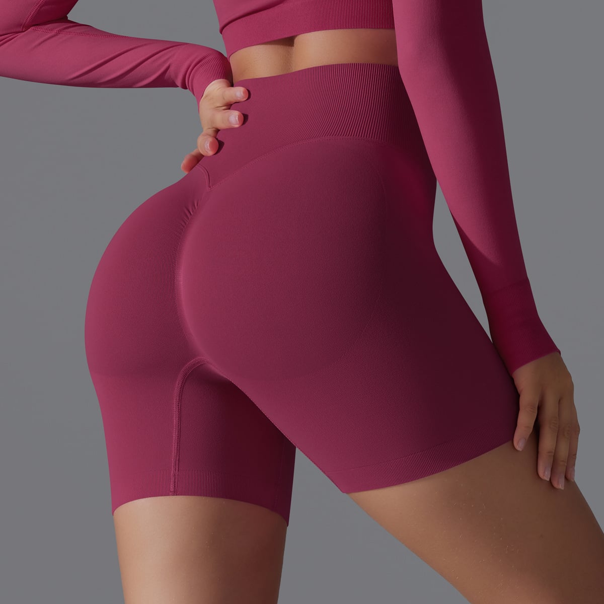 SHORT DEPORTIVO PARA DAMA CON PUSH UP ENTRENAMIENTO - 1