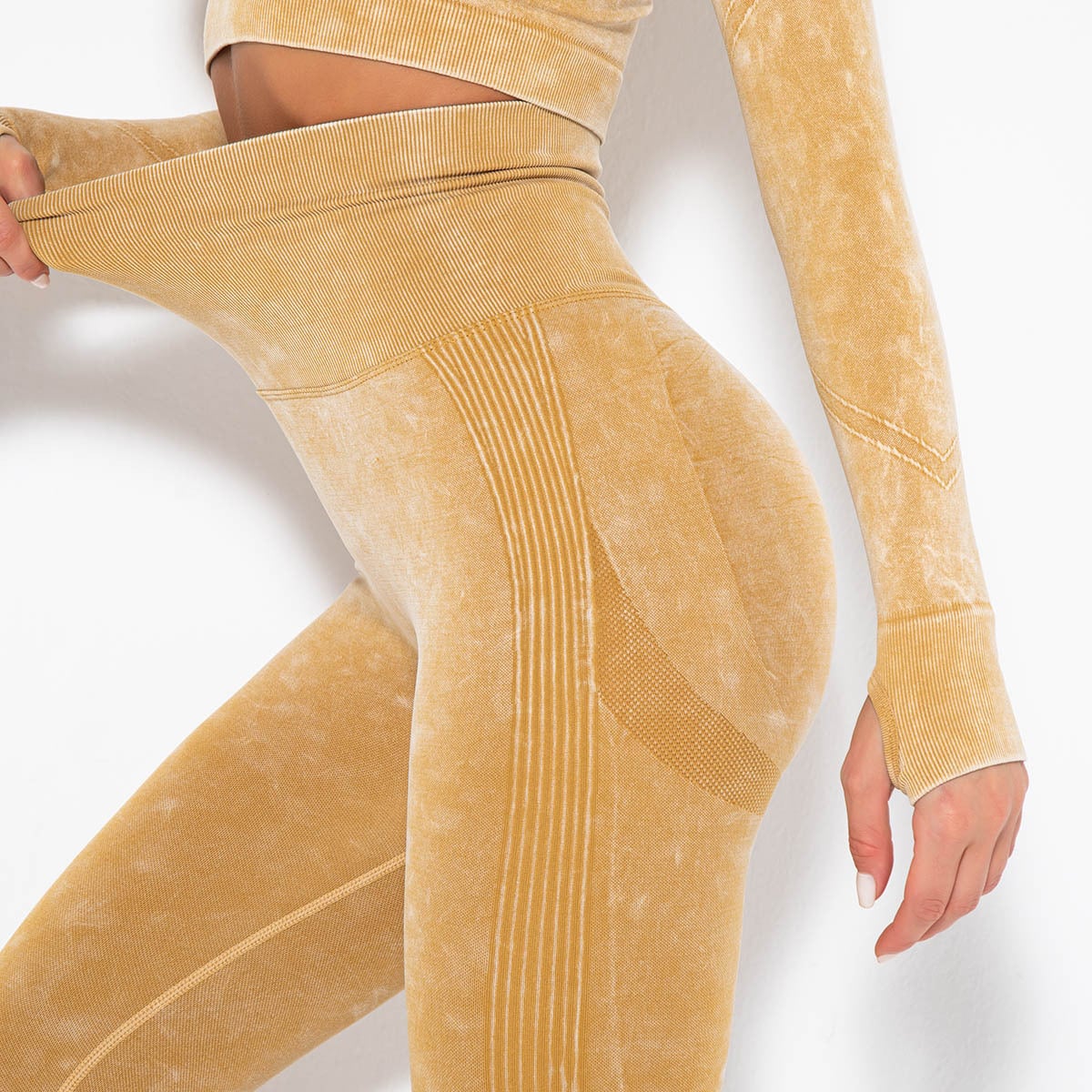 LEGGINS DEPORTIVOS TYE DYE CON PUSH UP - 3