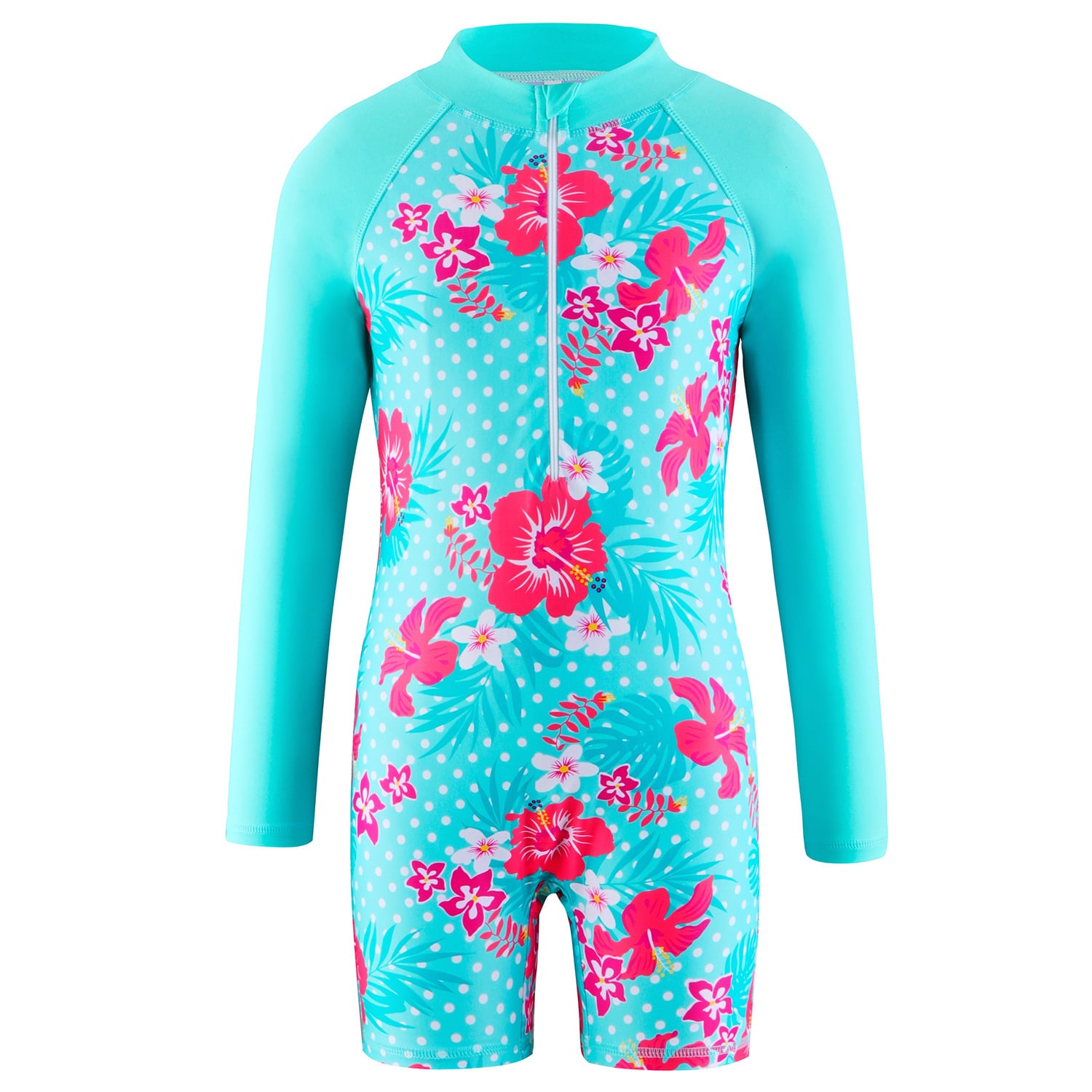 ROPA PARA NIÑAS MANGA LARGA PISCINA NATACION - 1