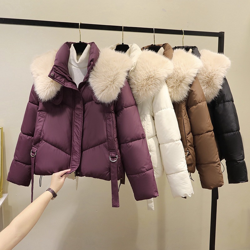 CASACA DE INVIERNO PARA DAMA MUJER CON PELUCHE - 3