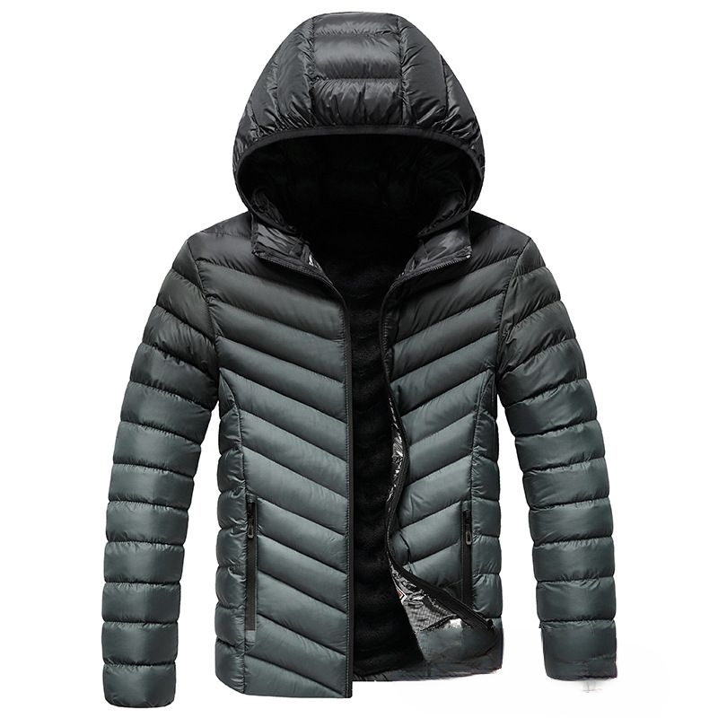 CASACA IMPERMEABLE PARA HOMBRE SLIMFIT BICOLOR - 1