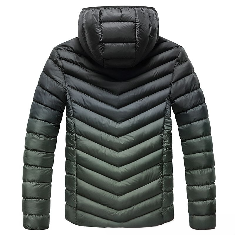 CASACA IMPERMEABLE PARA HOMBRE SLIMFIT BICOLOR - 2