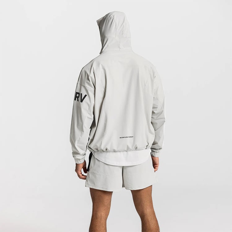 CASACA CORTAVIENTO ASRV IMPERMEABLE CON CAPUCHA - 2