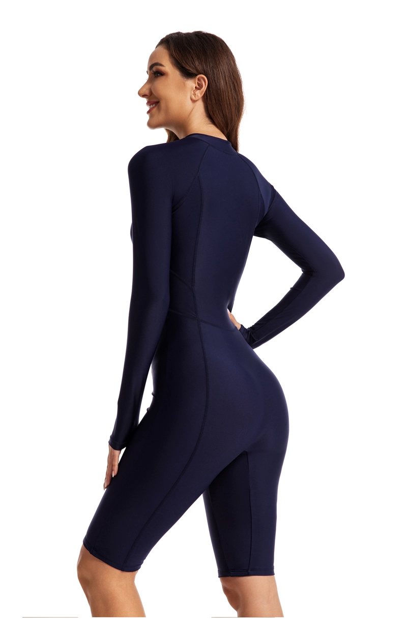 TRAJE DE BAÑO MANGA LARGA CORTE 3/4 SURF PARA DAMA - 4