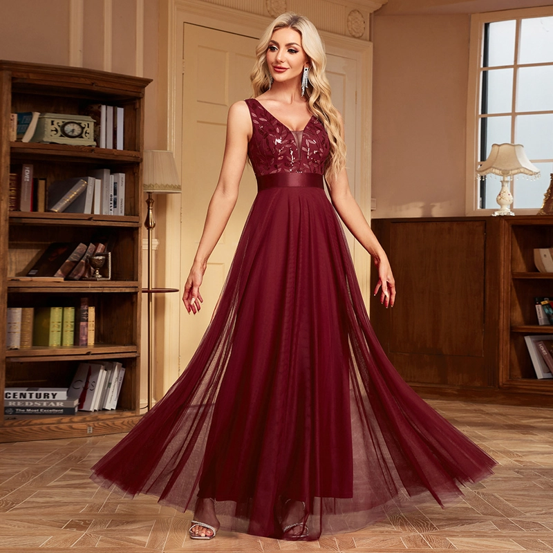 VESTIDO LARGO PARA FIESTA PROMOCION MATRIMONIO PARA MUJER - 2