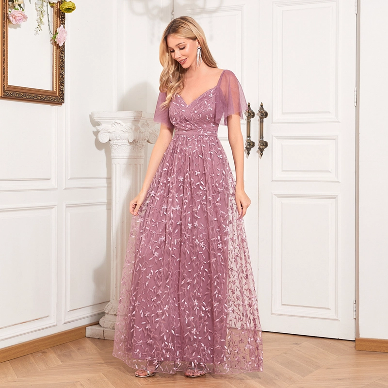 VESTIDO PARA CEREMONIAS BODAS PARA DAMA DE GRAN CALIDAD - 2