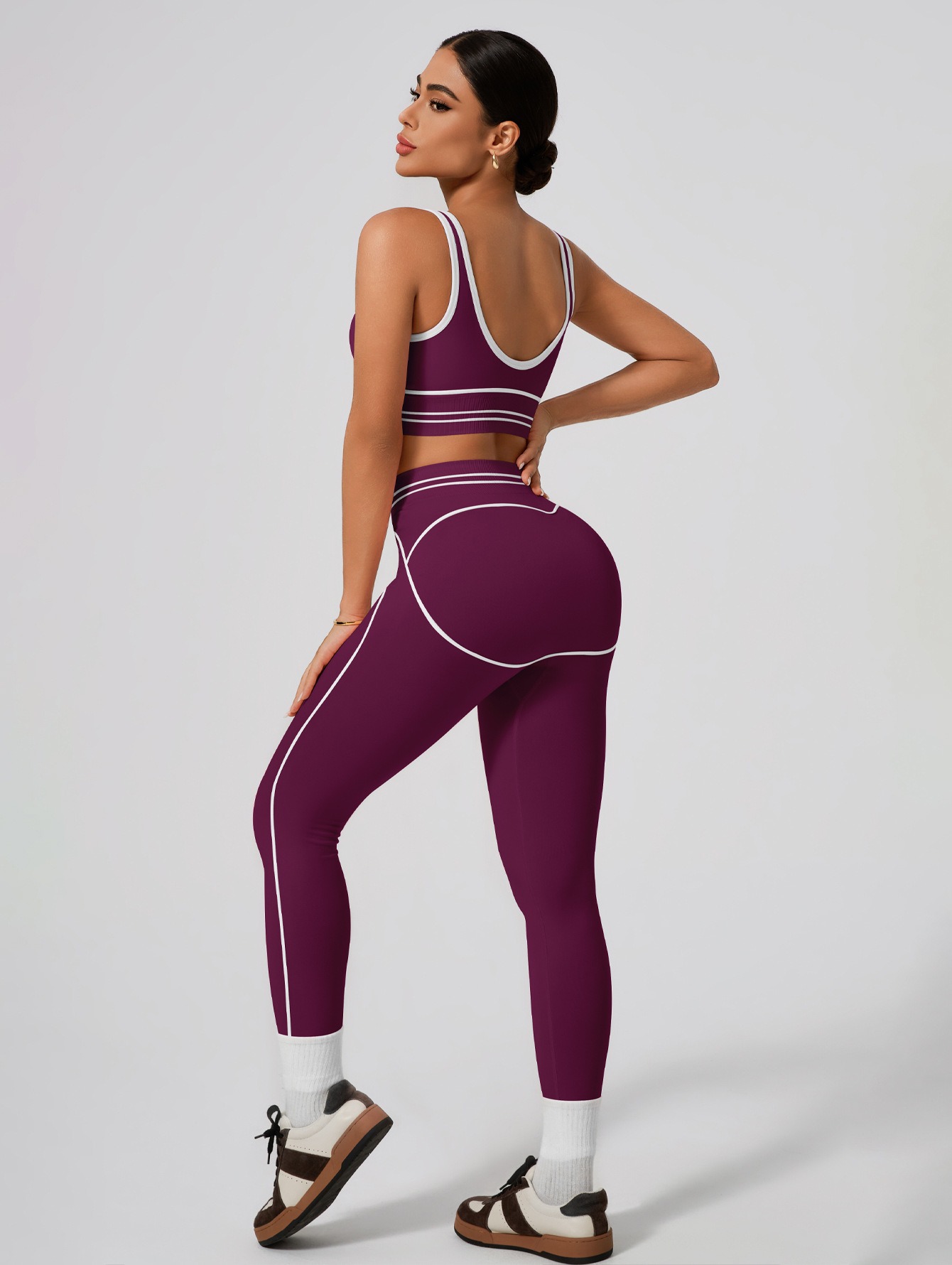 CONJUNTO DEPORTIVO PARA DAMA 2 PIEZAS ENTRENAMIENTO FIT - 2