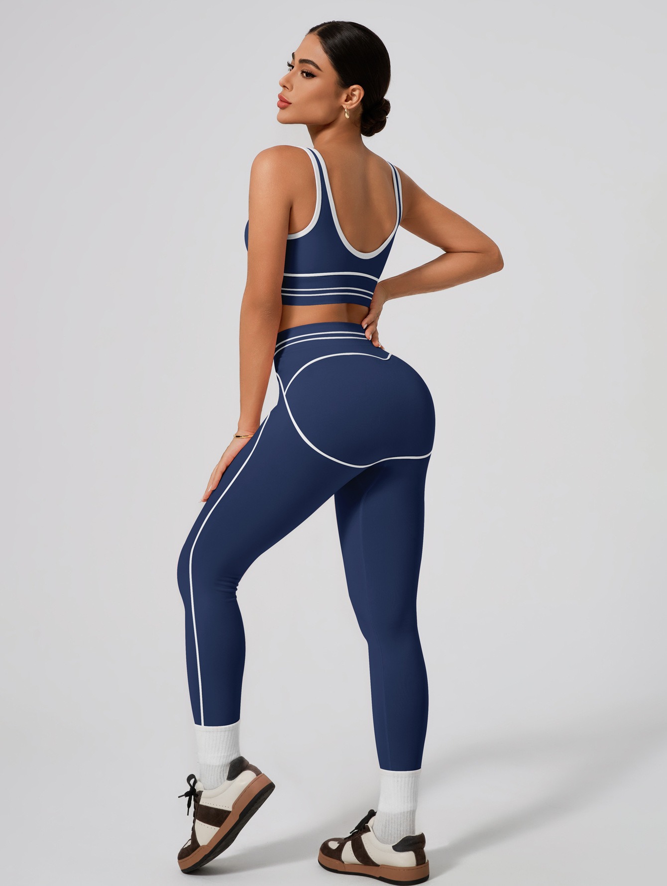 CONJUNTO DEPORTIVO PARA DAMA 2 PIEZAS ENTRENAMIENTO FIT - 3