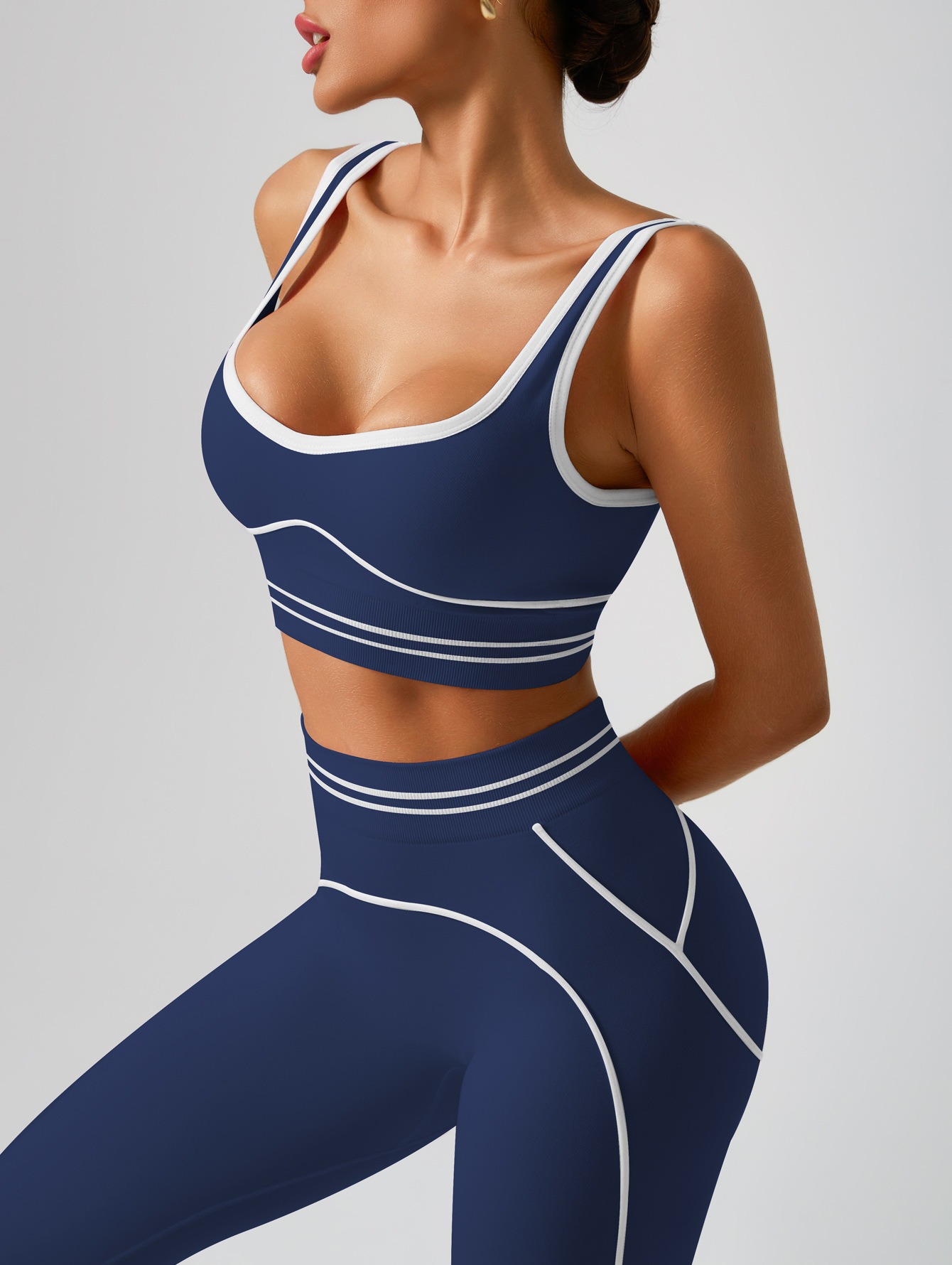 CONJUNTO DEPORTIVO PARA DAMA 2 PIEZAS ENTRENAMIENTO FIT - 4