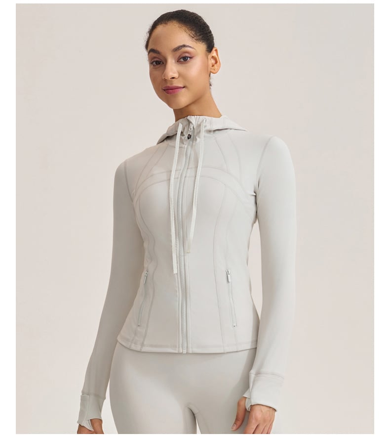 CASACA DEPORTIVA LULU LEMON VIRAL CAPUCHA PARA MUJER - 1